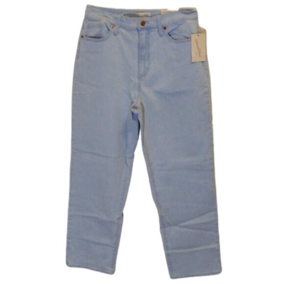NWTWomen's 90's High-Rise Vintage Straight Jeans - Universal Thread 6 Short (6S) - Picture 1 of 9